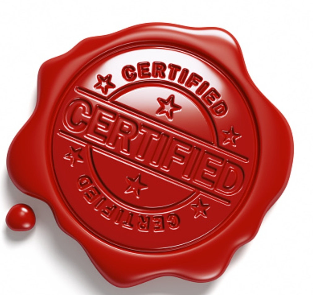 Certified